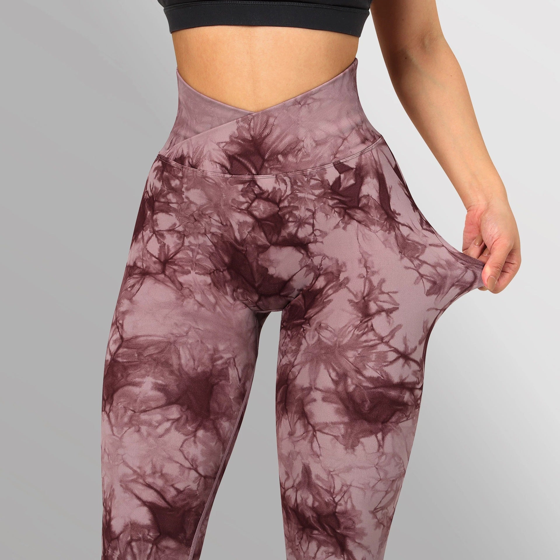 Calza Seamless "Cloud Burst" – Efecto Push-Up y Comodidad Total